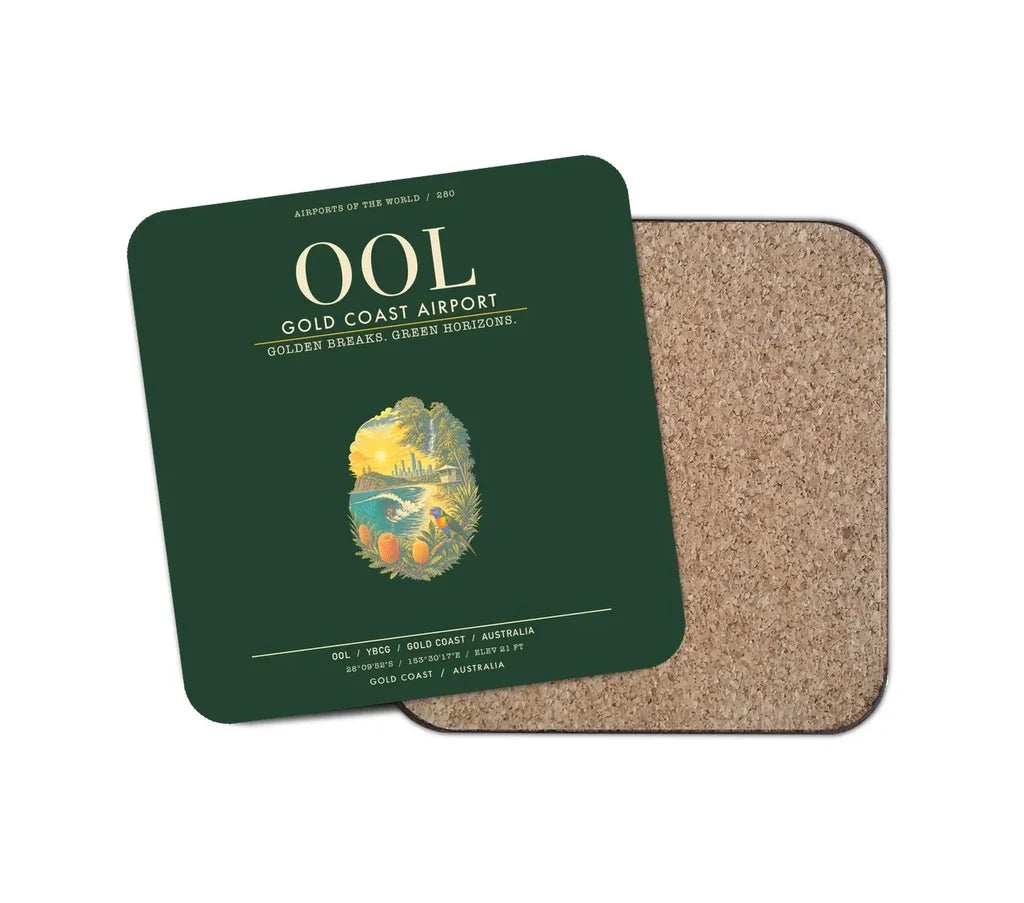 Gold Coast Airport OOL - Dark Green