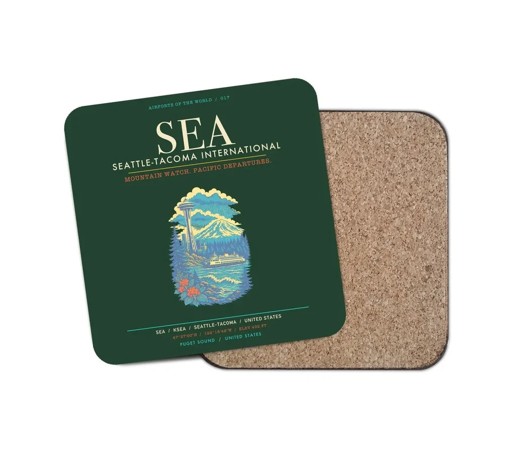 Seattle-Tacoma International Airport SEA - Dark Green