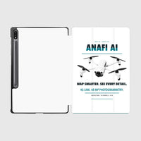 Thumbnail for Parrot ANAFI Ai design on white samsung tablet tablet case