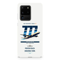 Thumbnail for Boeing 777-200ER design on samsung case - white