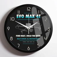 Thumbnail for Autel EVO Max 4T design on black framed wall clock