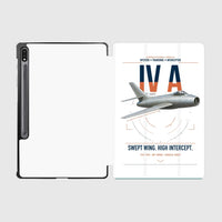 Thumbnail for Dassault Mystère IV A design on white samsung tablet tablet case