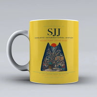 Thumbnail for Sarajevo International Airport SJJ Mug - Yellow