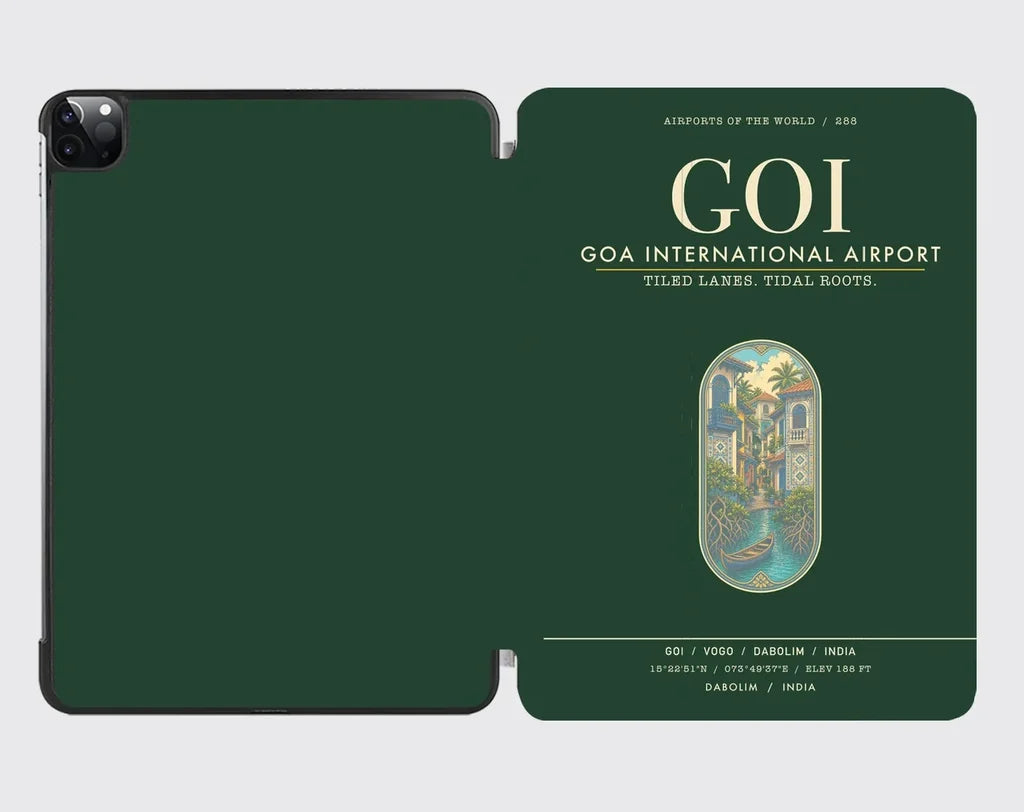 Goa International Airport Dabolim GOI - Dark Green