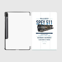 Thumbnail for SPEY 511 design on white samsung tablet tablet case