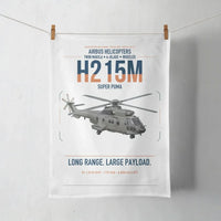 Thumbnail for Airbus H215M design on white towel
