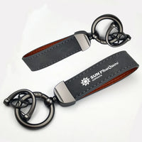 Thumbnail for Sun Phu Quoc Airways Horseshoe Buckle key chain in gray