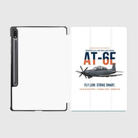 Thumbnail for AT-6E Wolverine Light Attack design on white samsung tablet tablet case