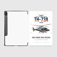 Thumbnail for Leonardo TH-73A Thrasher design on white samsung tablet tablet case