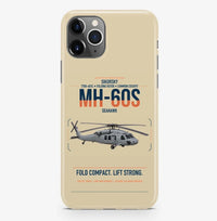 Thumbnail for Sikorsky MH-60S Seahawk design on beige magsafe iphone case, for iPhone Pro Max
