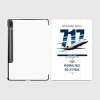 Thumbnail for Boeing 717-200 design on white samsung tablet tablet case