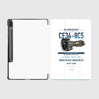 Thumbnail for CF34-8C5 design on white samsung tablet tablet case