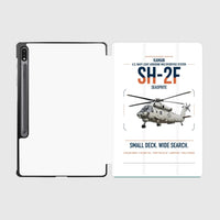 Thumbnail for Kaman SH-2F Seasprite design on white samsung tablet tablet case