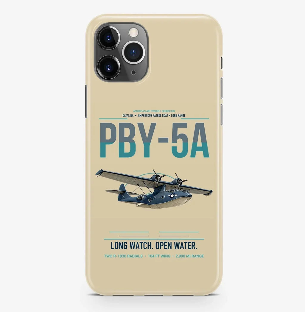PBY-5A Catalina design on beige magsafe iphone case, for iPhone Pro Max