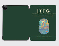 Thumbnail for Detroit Metropolitan Wayne County Airport DTW - Dark Green