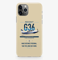 Thumbnail for Beechcraft Bonanza G36 design on beige magsafe iphone case, for iPhone Pro Max