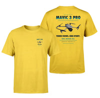 Thumbnail for DJI Mavic 3 Pro design on yellow t shirt
