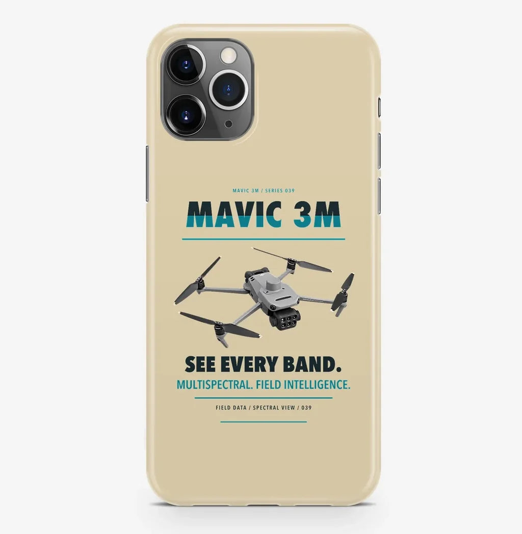DJI Mavic 3 Multispectral Case ProMax design on beige iphone case promax