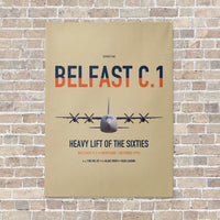 Thumbnail for Short Belfast C.1 vertical canvas print - no frame - beige background