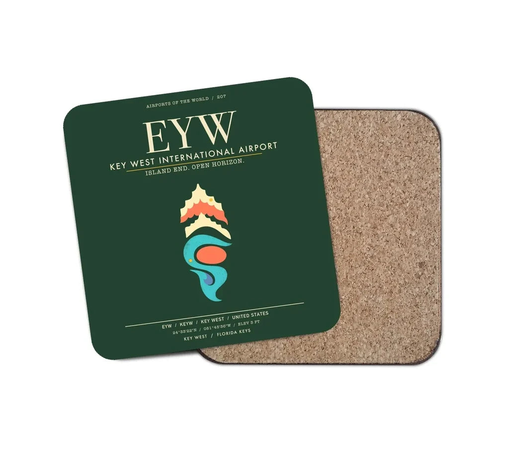 Key West International Airport EYW - Dark Green