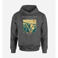 Thumbnail for VINTAGE G4009 - The Training Field - Premium Hoodie design on darkgray premium