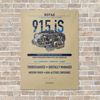 Thumbnail for 915 iS vertical canvas print - no frame - beige background