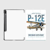 Thumbnail for Boeing P-12E design on white samsung tablet tablet case