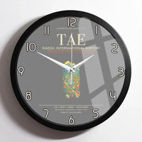 Thumbnail for Daegu International Airport TAE Wall-Clock Framed - Gray