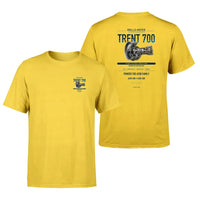 Thumbnail for TRENT 700 design on yellow t shirt