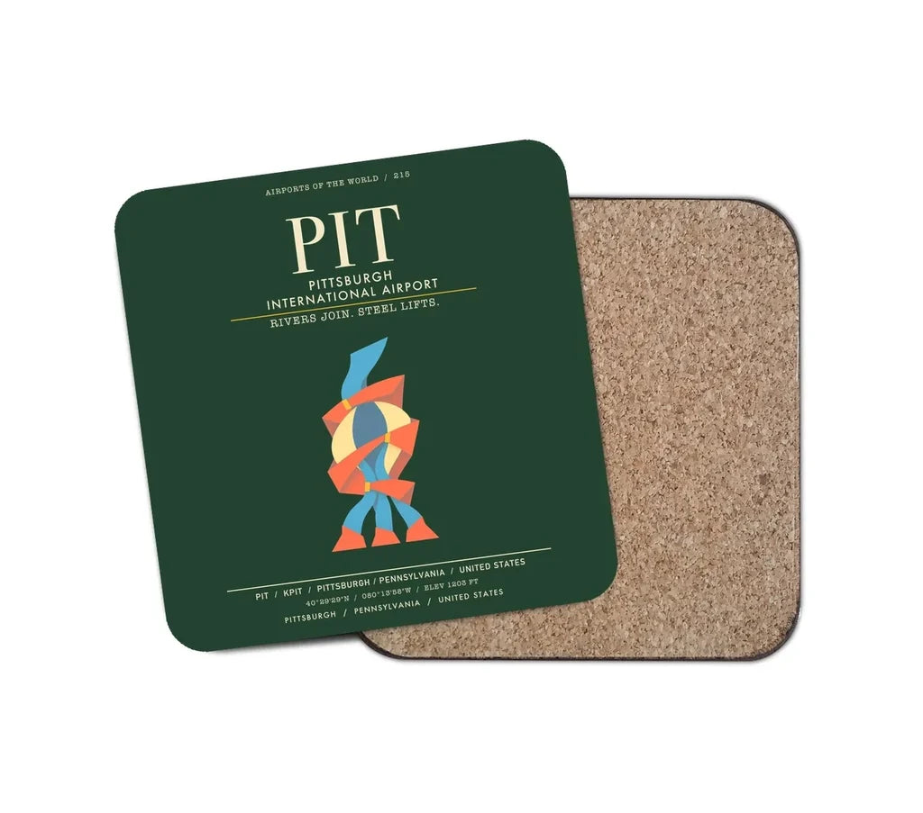 Pittsburgh International Airport PIT - Dark Green
