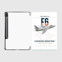 Thumbnail for Hawker Hunter F6 design on white samsung tablet tablet case