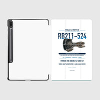 Thumbnail for RB211-524 design on white samsung tablet tablet case