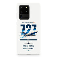 Thumbnail for Boeing 727-200 design on samsung case - white