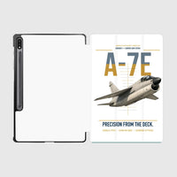 Thumbnail for A-7E Corsair II design on white samsung tablet tablet case