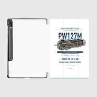 Thumbnail for PW127M design on white samsung tablet tablet case