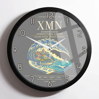 Thumbnail for Xiamen Gaoqi International Airport XMN Wall-Clock Framed - Gray