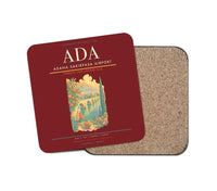 Thumbnail for Adana Sakirpasa Airport ADA Coaster 1-Piece - Dark Red