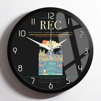 Thumbnail for Recife Guararapes (REC) design on black framed wall clock