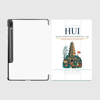 Thumbnail for Phu Bai International Airport (HUI) design on white samsung tablet tablet case