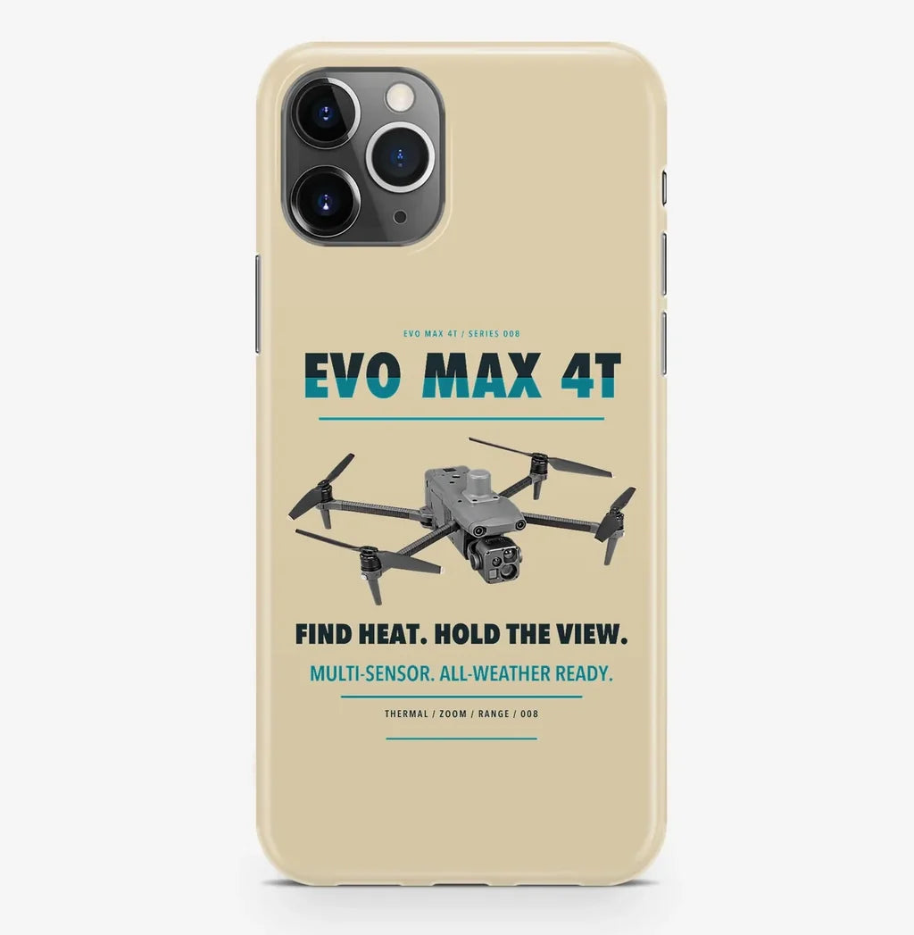 Autel EVO Max 4T Case ProMax design on beige iphone case promax