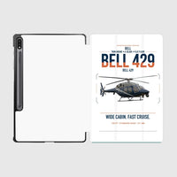 Thumbnail for Bell 429 design on white samsung tablet tablet case