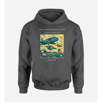 Thumbnail for VINTAGE G4471 - The Skydive Festival Lift - Premium Hoodie design on darkgray premium