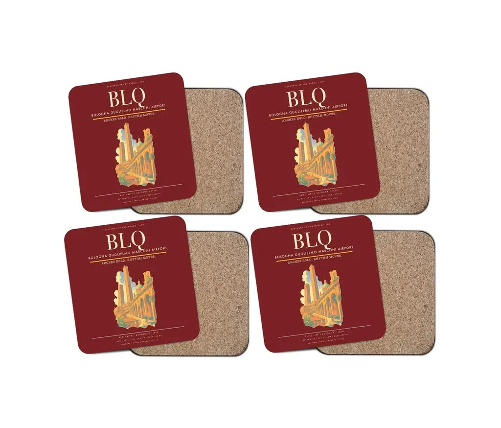 Bologna Guglielmo Marconi Airport BLQ - Dark Red