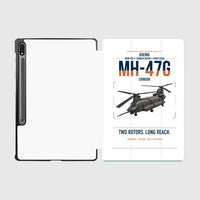 Thumbnail for Boeing MH-47G Chinook design on white samsung tablet tablet case