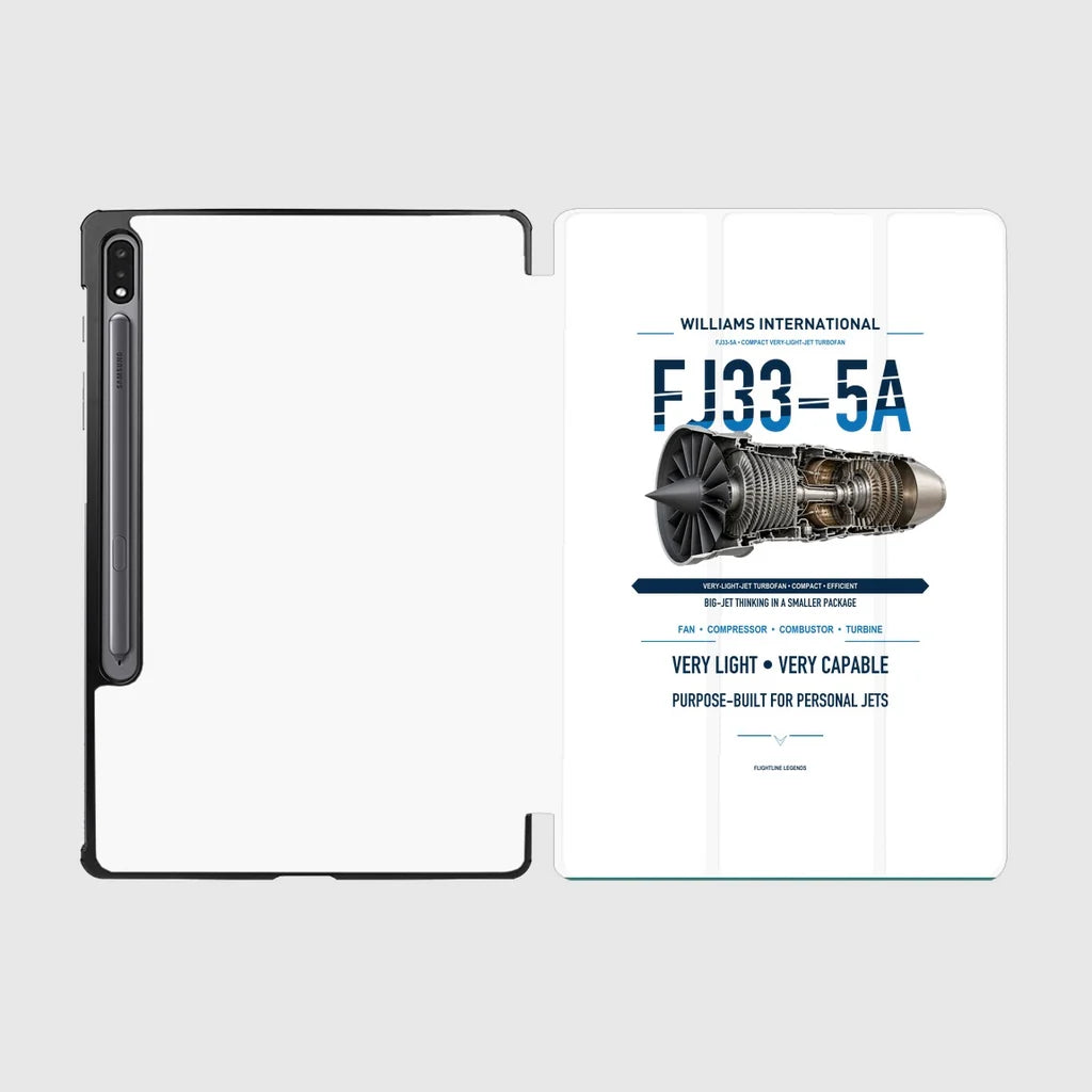FJ33-5A design on white samsung tablet tablet case