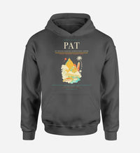 Thumbnail for Jay Prakash Narayan International Airport (PAT) design on dark gray hoodie single-side print