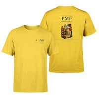 Thumbnail for Parma Airport (PMF) design printed on yellow double-side t-shirt