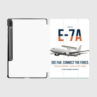 Thumbnail for E-7A Wedgetail design on white samsung tablet tablet case