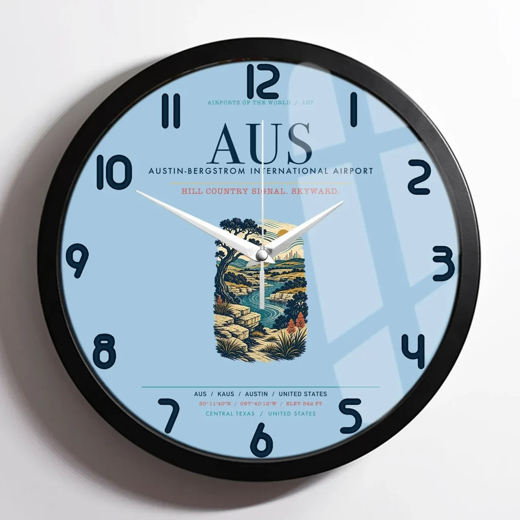 Austin-Bergstrom International Airport AUS - Blue
