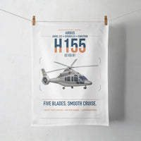 Thumbnail for Airbus H155 EC155 B1 design on white towel